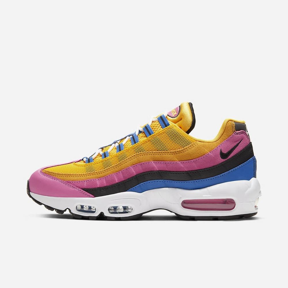 Sneakers Nike Air Max 95 Doré 8203-479 University Gold/White/Pinksicle/Black Homme | ELJ-03955000